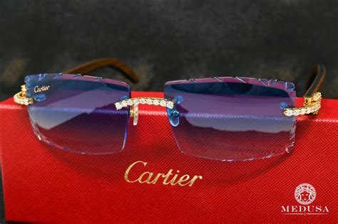 where to buy authentic cartier glasses|clear cartier diamond cut glasses.